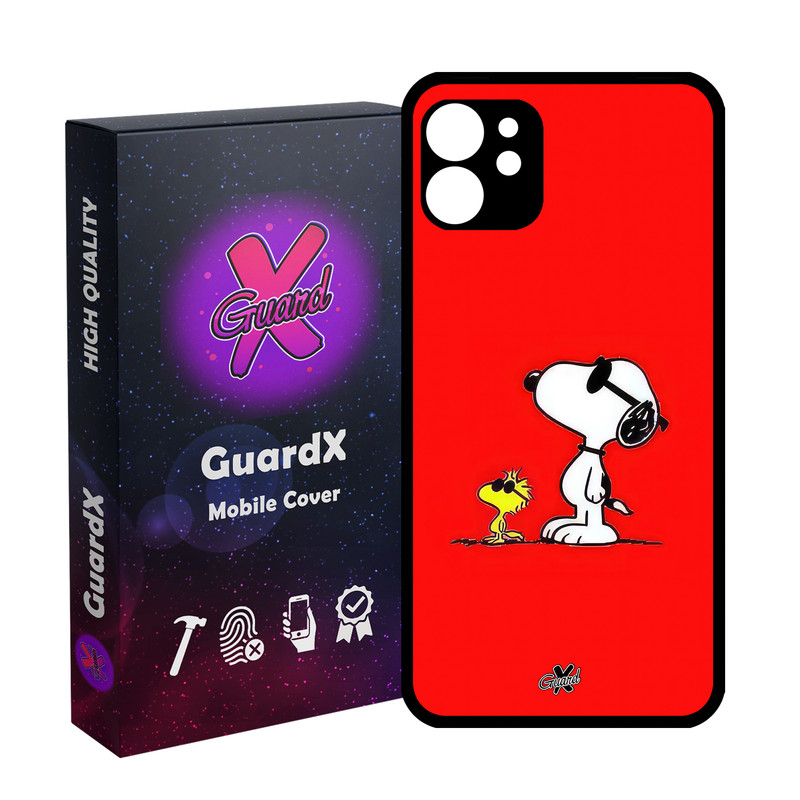 کاور گارد ایکس طرح اسنوپی مدل Glass10632 مناسب برای گوشی موبایل اپل iPhone 11