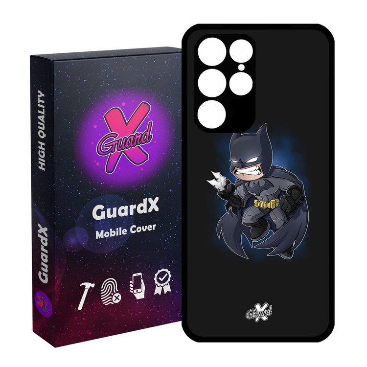 کاور گارد ایکس طرح Batman مدل Glass10049 مناسب برای گوشی موبایل سامسونگ Galaxy S22 Ultra