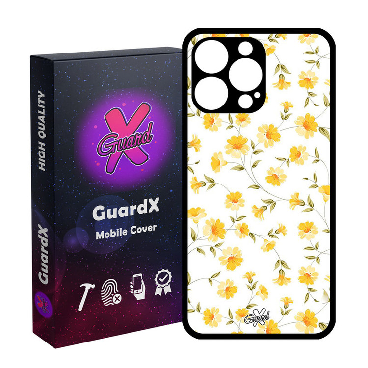 کاور گارد ایکس طرح گل مدل Glass10415 مناسب برای گوشی موبایل اپل iPhone 14 Pro Max