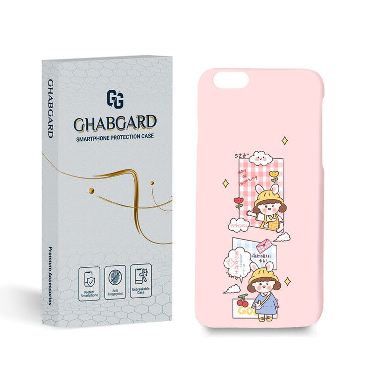 کاور قاب گارد مدل دخترانه مناسب برای گوشی موبایل اپل iPhone 6 / 6s