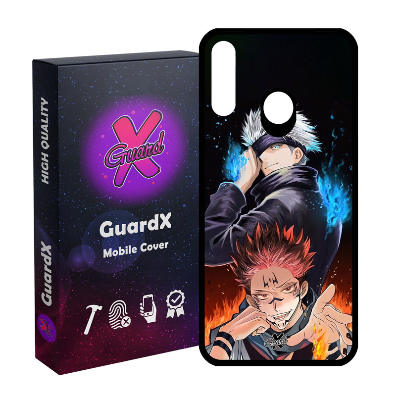 کاور گارد ایکس طرح جوجوتسو کایسن انیمه مدل Glass10572 مناسب برای گوشی موبایل سامسونگ Galaxy A20s