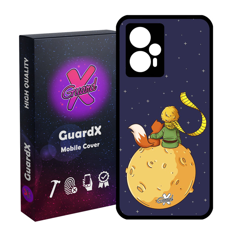 کاور گارد ایکس طرح Little Prince مدل Glass10003 مناسب برای گوشی موبایل شیائومی Poco F5/Redmi Note 12 Turbo