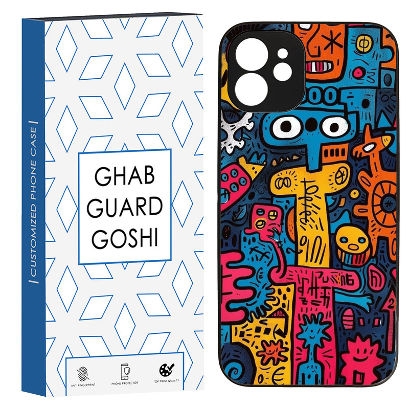 کاور قاب گارد گوشی طرح فانتزی کد TPU-173 مناسب برای گوشی موبایل اپل Iphone 12