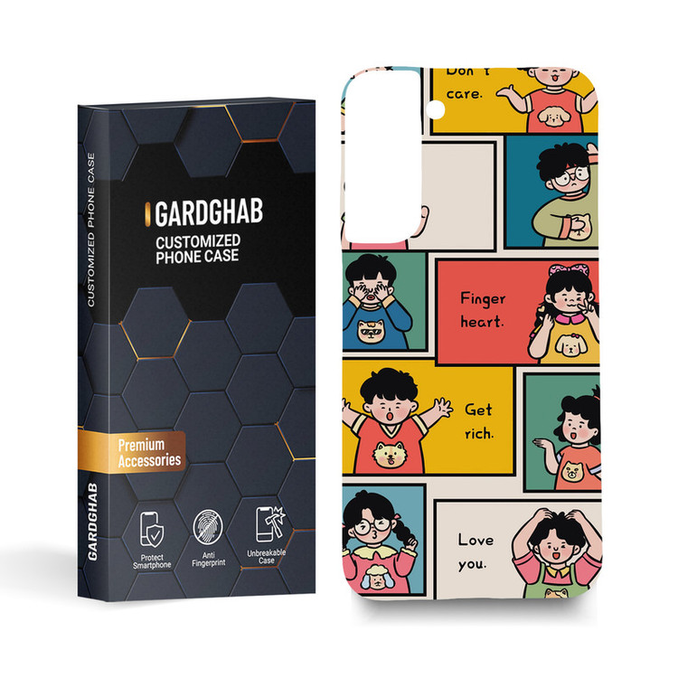 کاور گارد قاب مدل فانتزی مناسب برای گوشی موبایل سامسونگ Galaxy S22 Plus