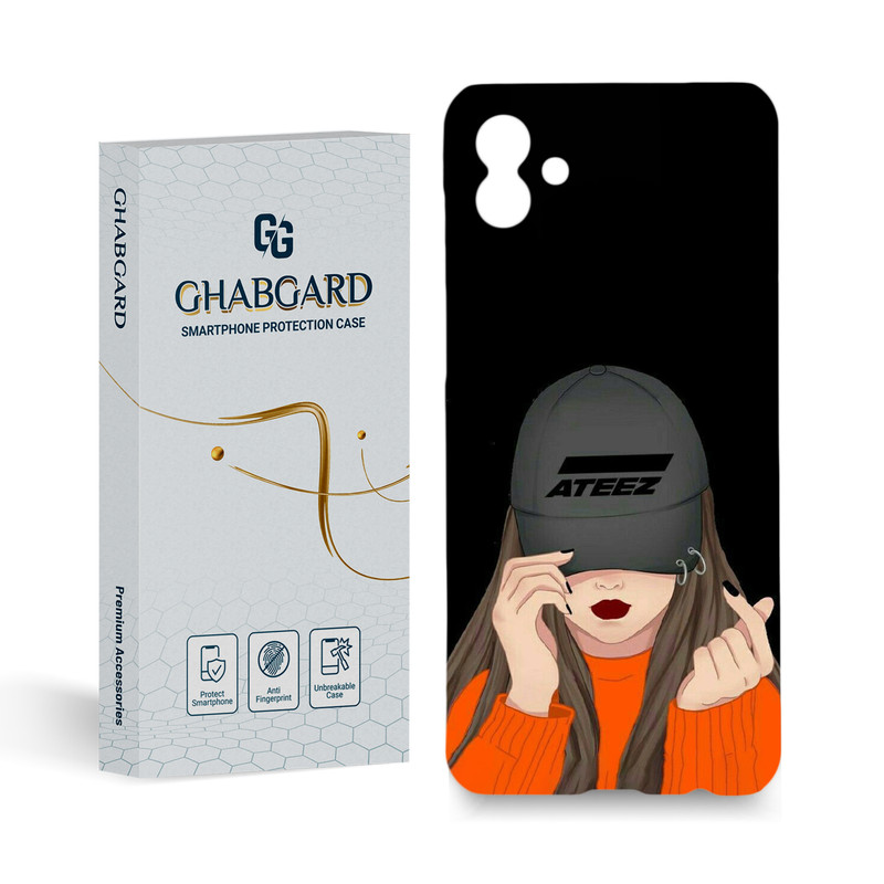 کاور قاب گارد مدل دخترانه مناسب برای گوشی موبایل سامسونگ Galaxy A04 4g