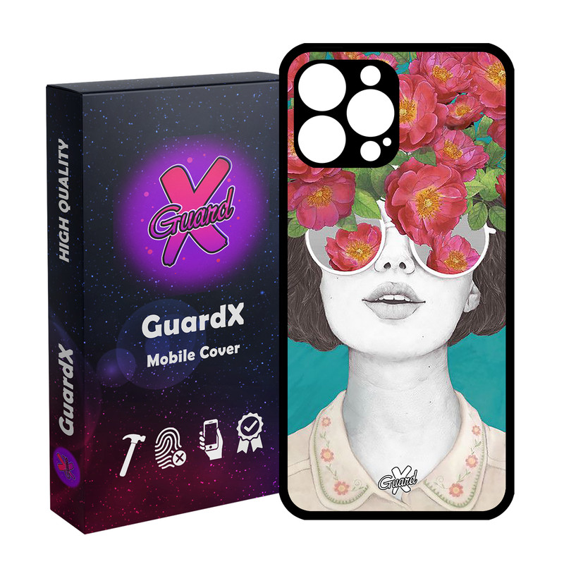 کاور گارد ایکس طرح Girl مدل Glass10148 مناسب برای گوشی موبایل اپل iPhone 14 Pro Max