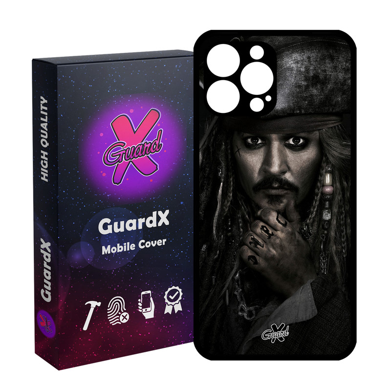 کاور گارد ایکس طرح Johnny Depp مدل Glass10178 مناسب برای گوشی موبایل اپل iPhone 14 Pro Max