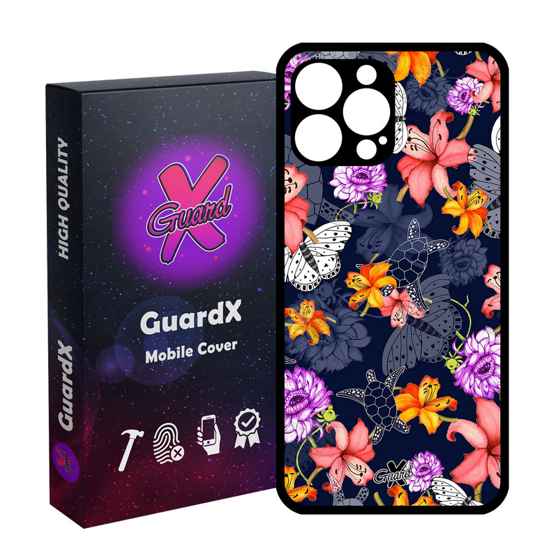 کاور گارد ایکس طرح گل مدل Glass10207 مناسب برای گوشی موبایل اپل iPhone 14 Pro Max