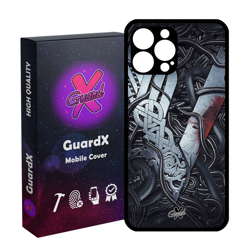 کاور گارد ایکس طرح Vikings مدل Glass10221 مناسب برای گوشی موبایل اپل iPhone 14 Pro Max