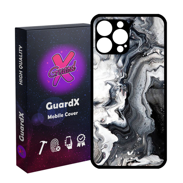 کاور گارد ایکس طرح ماربل مدل Glass10277 مناسب برای گوشی موبایل اپل iPhone 14 Pro Max