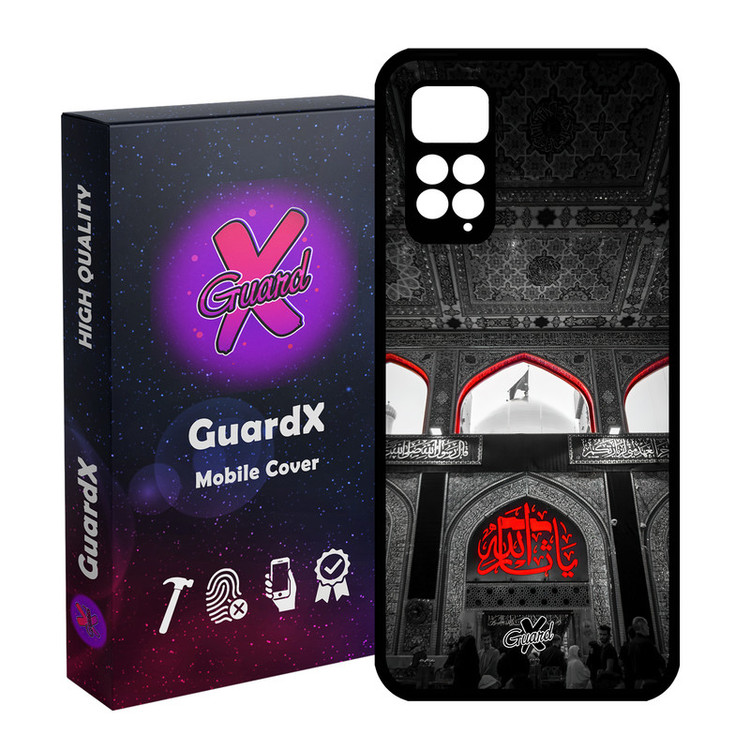 کاور گارد ایکس طرح محرم 4 مدل Glass10459 مناسب برای گوشی موبایل شیائومی Redmi Note 11 Pro 4G/5G
