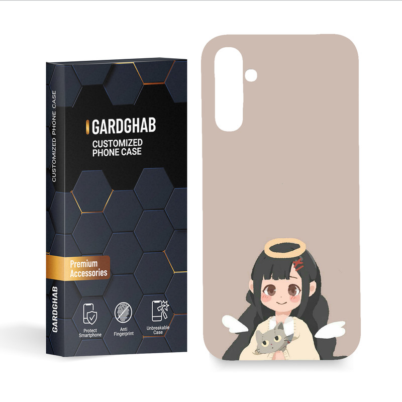 کاور گارد قاب مدل دخترانه مناسب برای گوشی موبایل سامسونگ Galaxy A14