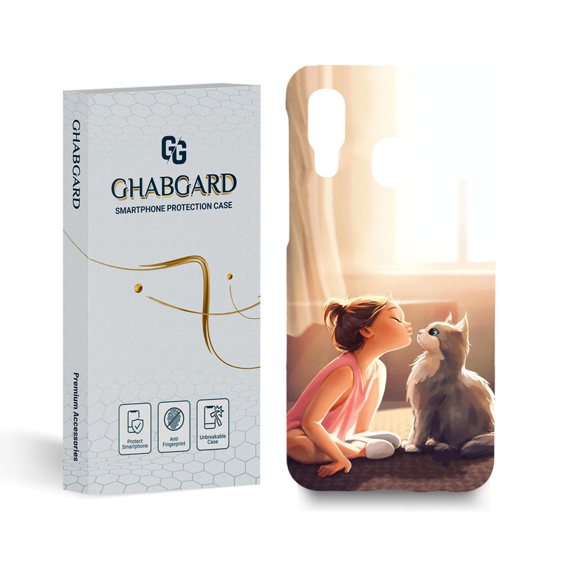 کاور قاب گارد مدل دخترانه مناسب برای گوشی موبایل سامسونگ galaxy a40