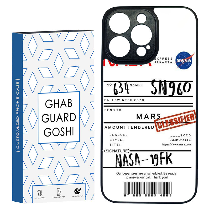 کاور قاب گارد گوشی طرح ناسا کد TPU-192 مناسب برای گوشی موبایل اپل Iphone 14 PRO MAX