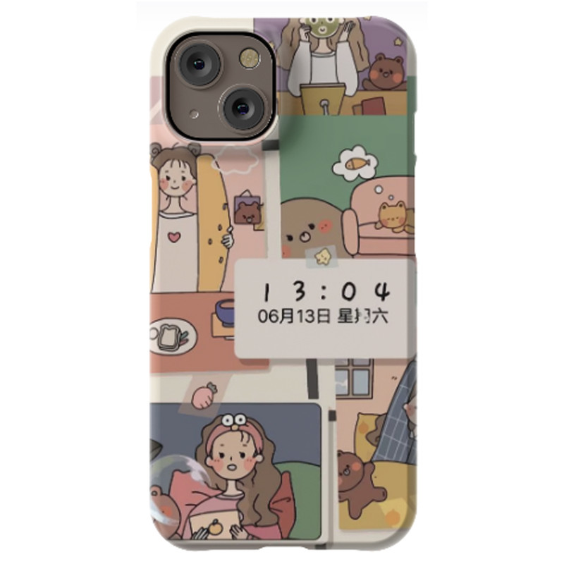 کاور طرح عروسکی کد DIMO-040 مناسب برای گوشی موبایل اپل iphone 13 / 14