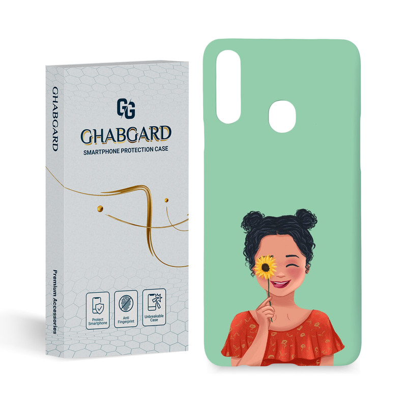 کاور قاب گارد مدل دخترانه مناسب برای گوشی موبایل سامسونگ Galaxy A20s