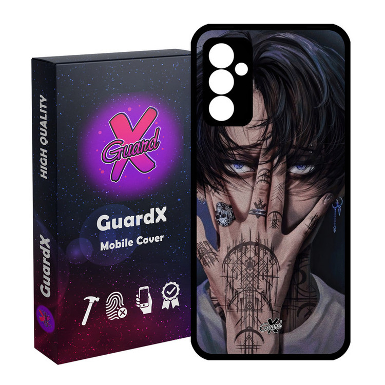 کاور گارد ایکس طرح لیوای آکرمن انیمه مدل Glass10557 مناسب برای گوشی موبایل سامسونگ Galaxy A14 / A14 5G