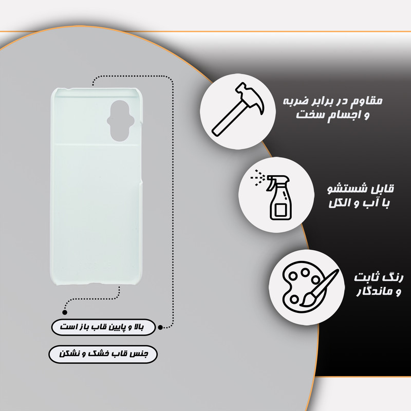 کاور قاب گارد مدل پسرانه مناسب برای گوشی موبایل شیائومی Poco M5
