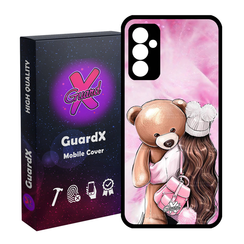کاور گارد ایکس طرح Girl مدل Glass10088 مناسب برای گوشی موبایل سامسونگ Galaxy M23 5G/M13 4G/F23 5G