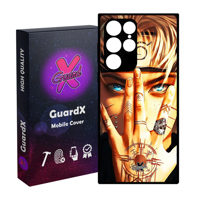 کاور گارد ایکس طرح Naruto Anime مدل Glass10452 مناسب برای گوشی موبایل سامسونگ Galaxy S23 Ultra