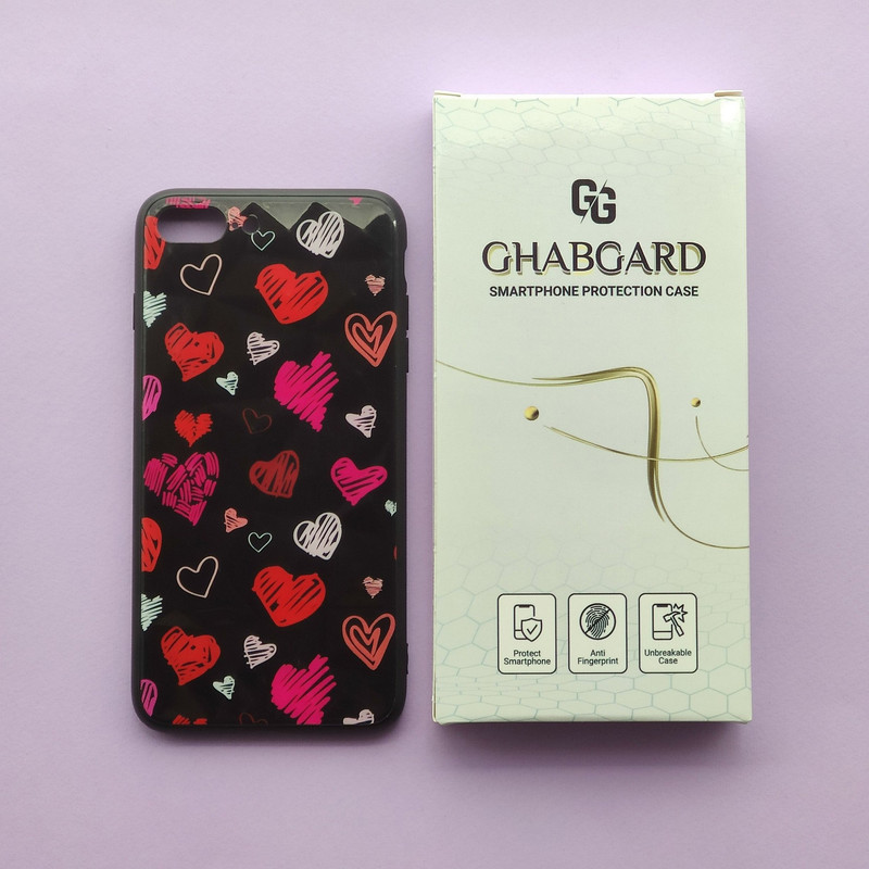 کاور قاب گارد مدل فانتزی قلبی مناسب برای گوشی موبایل اپل iPhone 7 plus / 8 plus