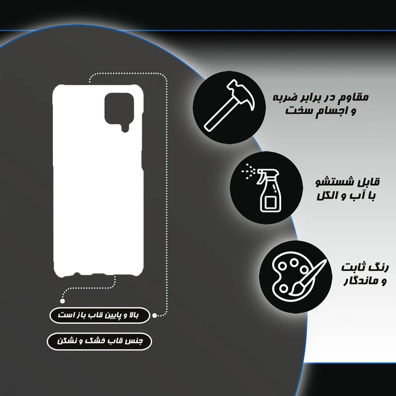 کاور طرح پاندا کد DIMO-008 مناسب برای گوشی موبایل سامسونگ Galaxy A42