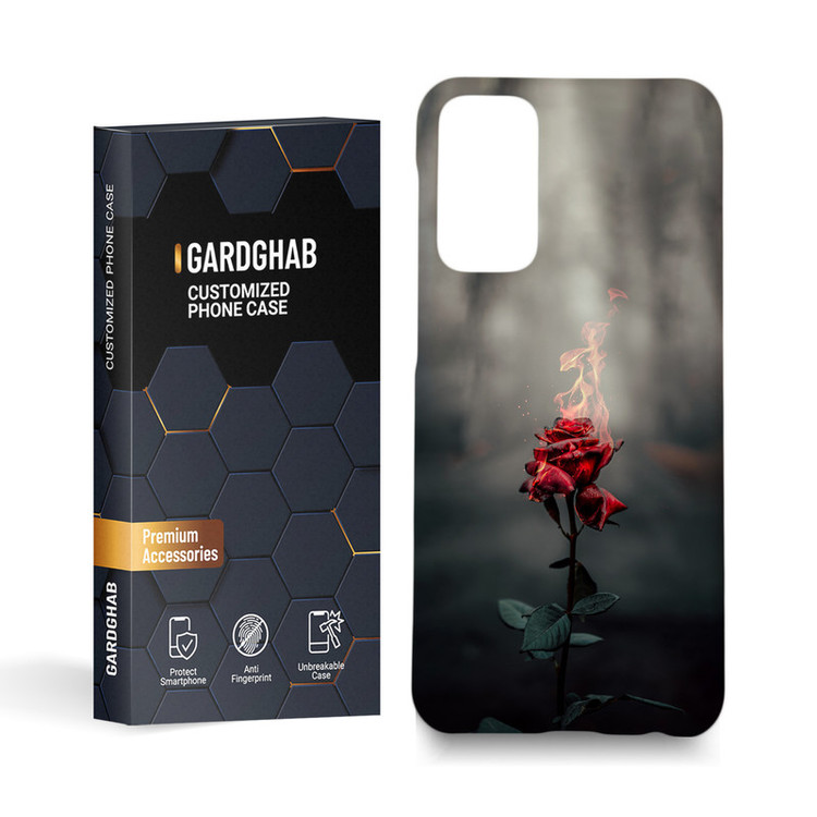 کاور گارد قاب مدل گل مناسب برای گوشی موبایل سامسونگ Galaxy M23