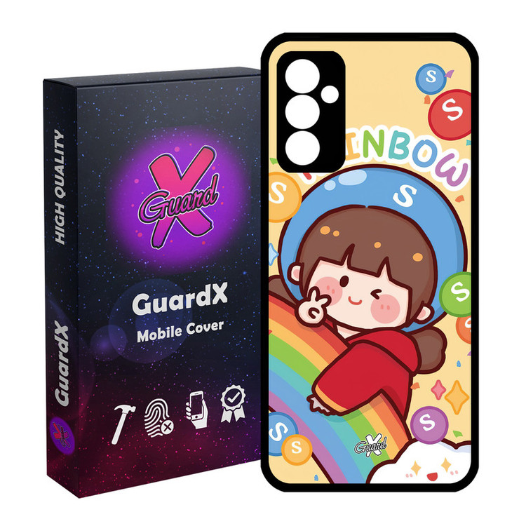 کاور گارد ایکس طرح Girl مدل Glass10520 مناسب برای گوشی موبایل سامسونگ Galaxy A55 / A55 5G