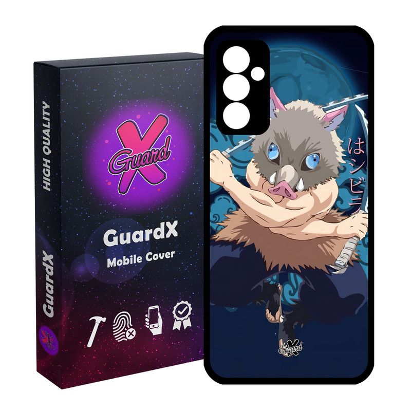 کاور گارد ایکس طرح شیطان کش انیمه مدل Glass10560 مناسب برای گوشی موبایل سامسونگ Galaxy A55 / A55 5G