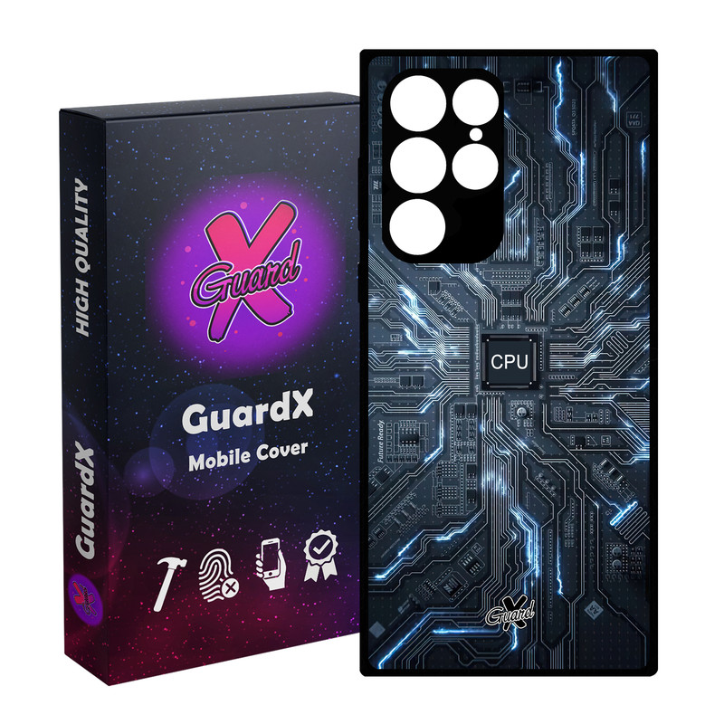 کاور گارد ایکس طرح CPU مدل Glass10504 مناسب برای گوشی موبایل سامسونگ Galaxy S23 Ultra