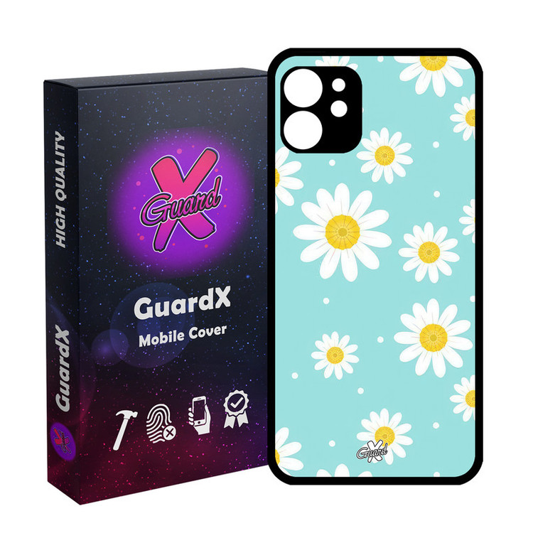 کاور گارد ایکس طرح گل مدل Glass10646 مناسب برای گوشی موبایل اپل iPhone 11