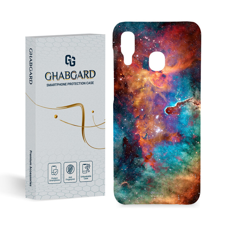 کاور قاب گارد مدل کهکشانی مناسب برای گوشی موبایل سامسونگ Galaxy A20/A30