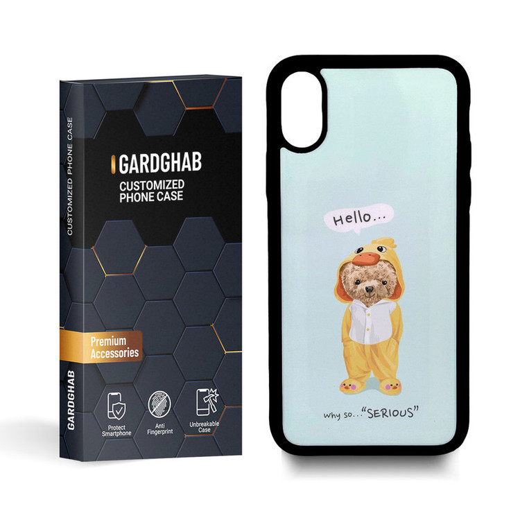 کاور گارد قاب مدل فانتزی مناسب برای گوشی موبایل اپل iphone x / xs