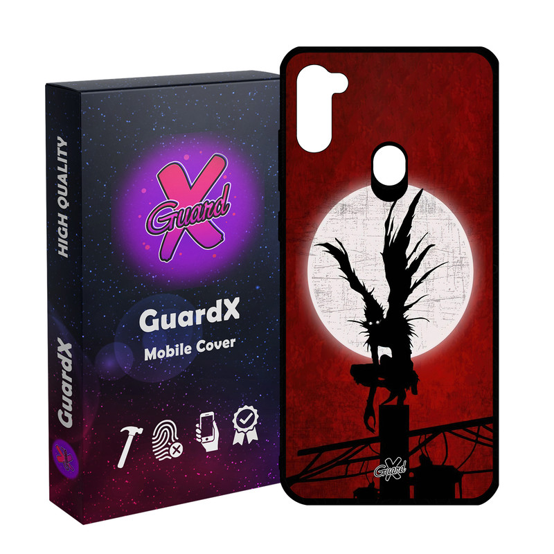 کاور گارد ایکس طرح دفترچه مرگ انیمه مدل Glass10556 مناسب برای گوشی موبایل سامسونگ Galaxy A11/M11
