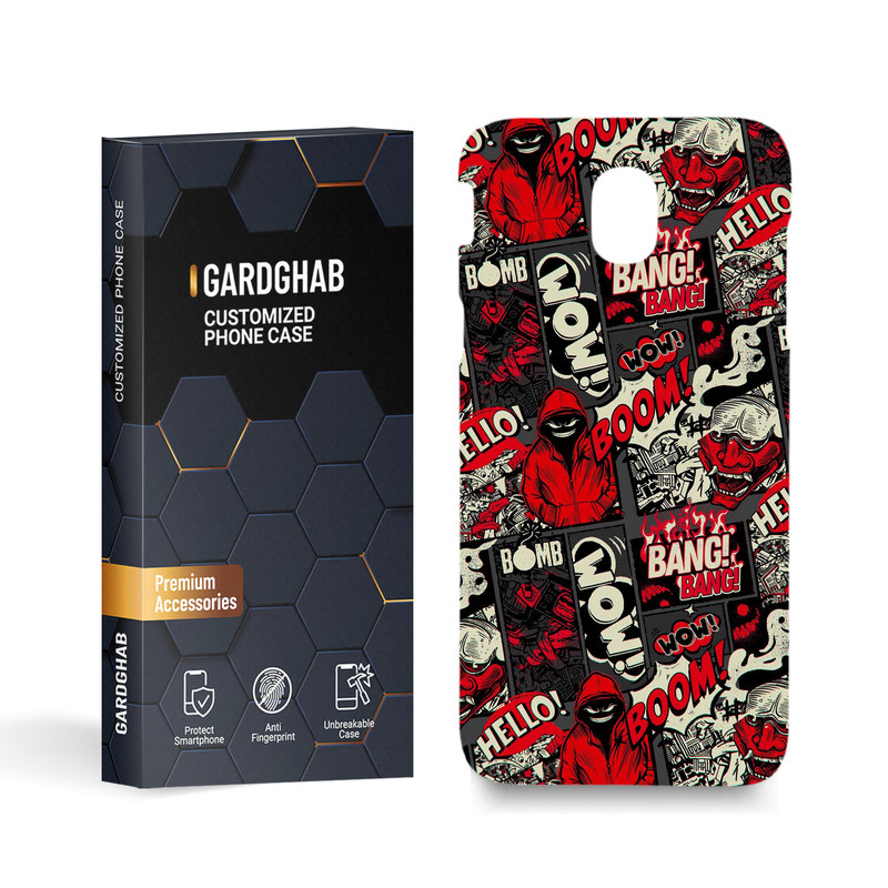 کاور گارد قاب مدل پسرانه مناسب برای گوشی موبایل سامسونگ galaxy j5 pro