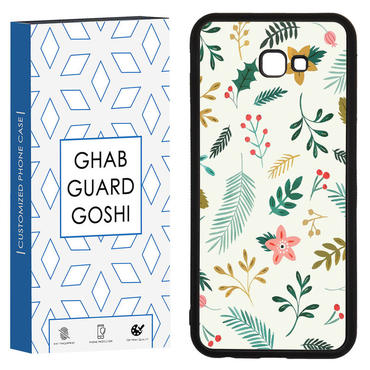 کاور قاب گارد گوشی طرح گل کد TPU-036 مناسب برای گوشی موبایل سامسونگ Galaxy J4 plus / J4 core