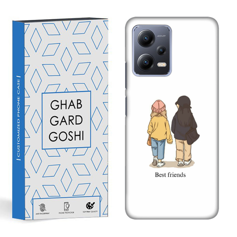 کاور قاب گارد گوشی طرح دخترانه کد DIMO-020 مناسب برای گوشی موبایل شیائومی redmi note 12 5g / poco x5 5g