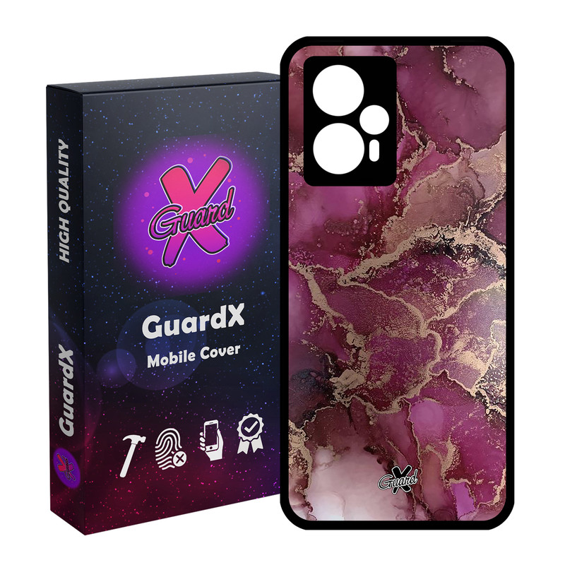 کاور گارد ایکس طرح ماربل مدل Glass10271 مناسب برای گوشی موبایل شیائومی Poco F5/Redmi Note 12 Turbo