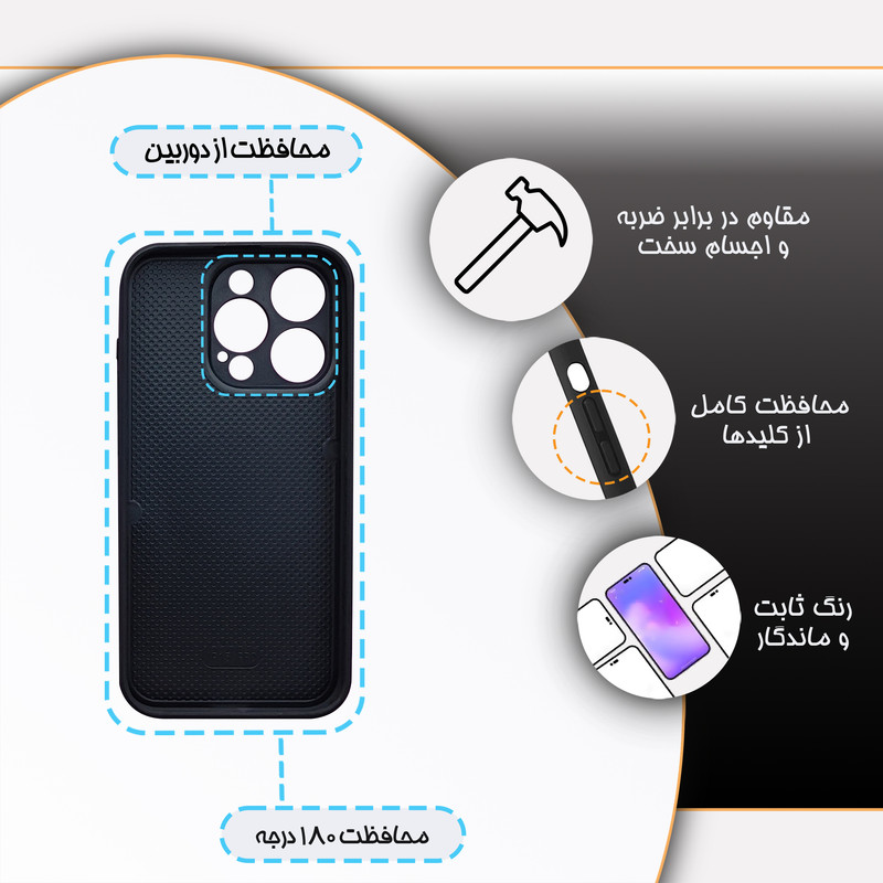 کاور گارد قاب کیس مدل دخترانه T مناسب برای گوشی موبایل اپل iPhone 12 Pro Max