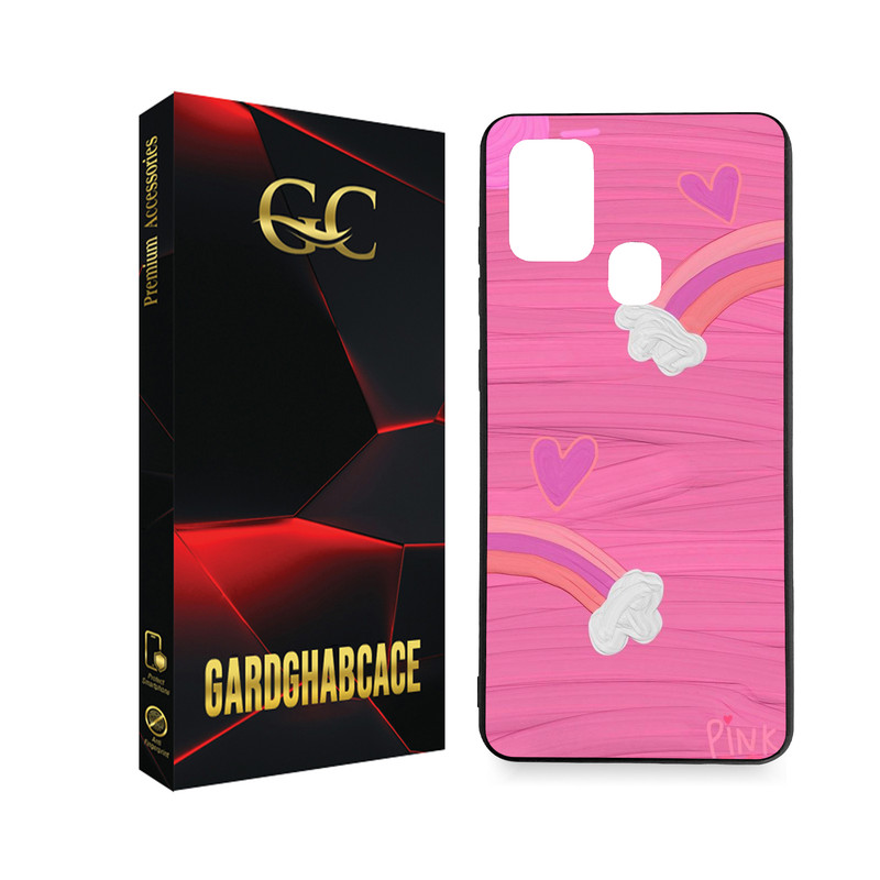 کاور گارد قاب کیس مدل دخترانه T مناسب برای گوشی موبایل سامسونگ Galaxy A21s