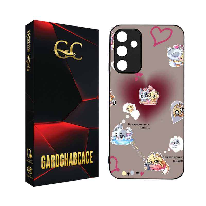 کاور گارد قاب کیس مدل دخترانه مناسب برای گوشی موبایل سامسونگ Galaxy A15