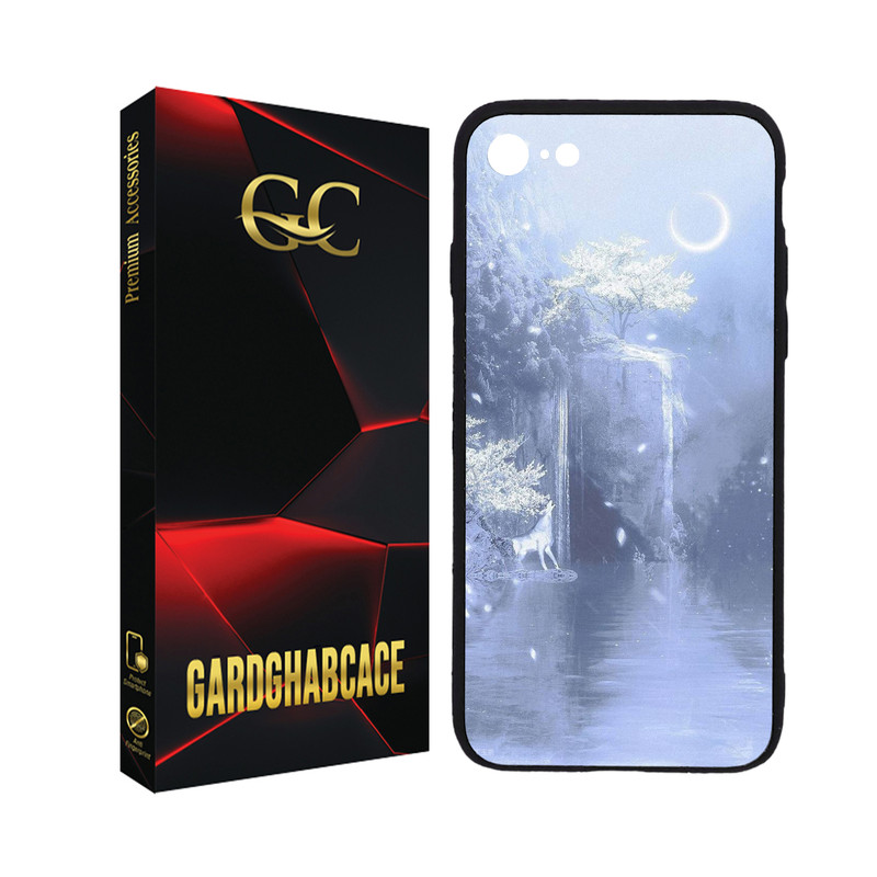 کاور گارد قاب کیس مدل دخترانه T مناسب برای گوشی موبایل اپل iPhone 7 \ 8 \ SE 2020