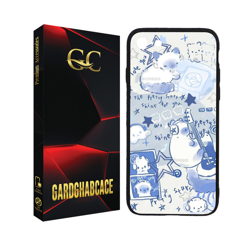کاور گارد قاب کیس مدل دخترانه T مناسب برای گوشی موبایل اپل iPhone 7 \ 8 \ SE 2020