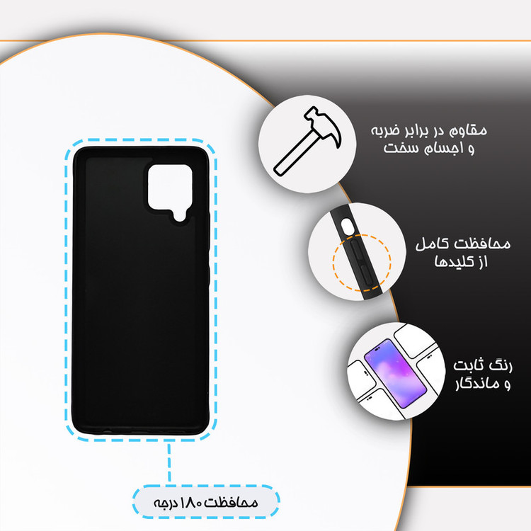 کاور گارد قاب کیس مدل دخترانه T مناسب برای گوشی موبایل سامسونگ Galaxy F22 / M22 / M32 4G