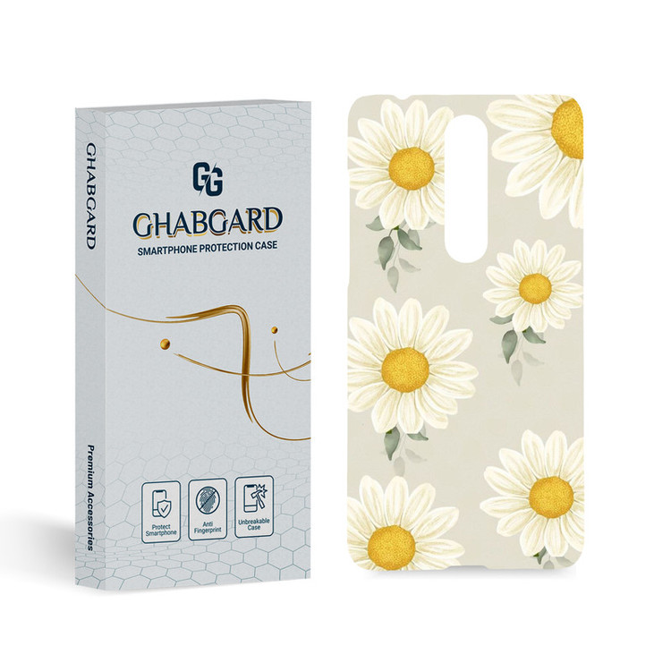 کاور قاب گارد مدل گل مناسب برای گوشی موبایل نوکیا 3.1 Plus