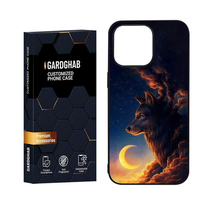کاور گارد قاب مدل دور ژله ای پشت گلس پسرانه مناسب برای گوشی موبایل اپل iPhone 15 Pro Max