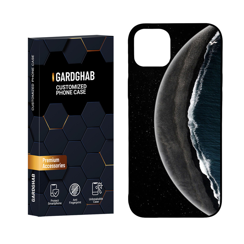 کاور گارد قاب مدل پشت گلس طبیعت مناسب برای گوشی موبایل اپل iPhone 15 Plus