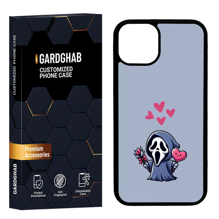کاور گارد قاب مدل پشت گلس فانتزی مناسب برای گوشی موبایل اپل iPhone 13