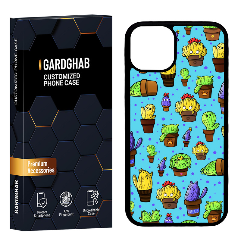 کاور گارد قاب مدل پشت گلس فانتزی مناسب برای گوشی موبایل اپل iPhone 13