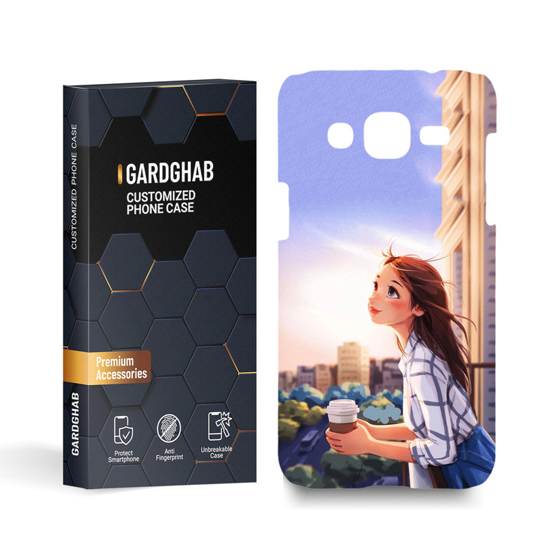 کاور گارد قاب مدل دخترانه مناسب برای گوشی موبایل سامسونگ galaxy j2 2015